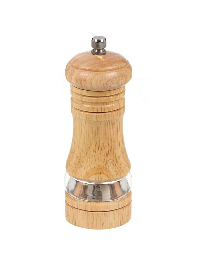 Мельница для специй дерево, металл, 13.5 см, светлое дерево, Y4-8013