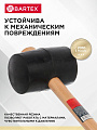 Киянка 900 г, резина, рукоятка дерево, Bartex, Евро, B047/900 - фото 3