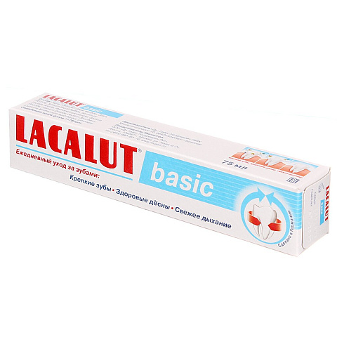 Зубная паста Lacalut Basic, 75 мл