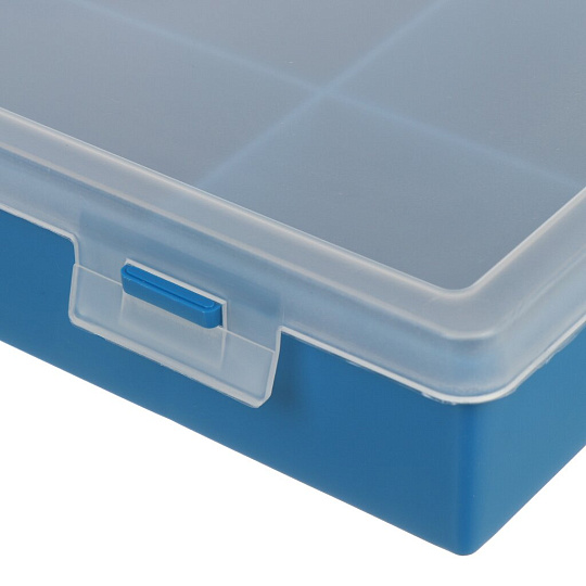 Ящик-органайзер для инструмента, 28х18.5х6 см, пластик, Bartex, 00361, 9/2 ячеек, 2780355082