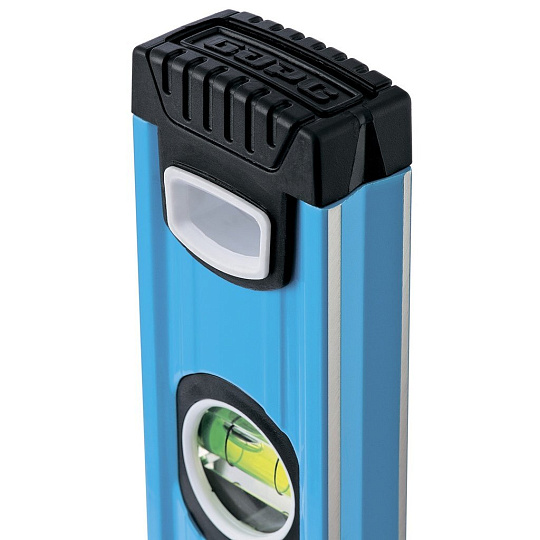 Уровень алюминиевый, 1500 мм, профиль 1,6 мм, фрезерованный, 3 глазка, Барс, 34430