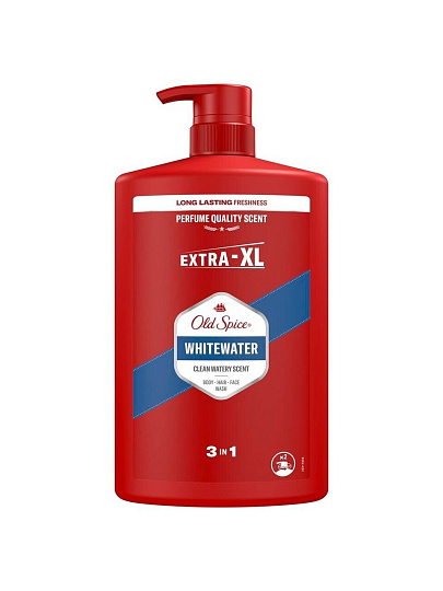 Гель для душа Old Spice, WhiteWater, для мужчин, 1 л