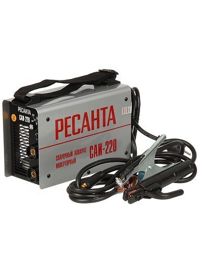 Сварочный аппарат инверторный, Ресанта, САИ-220, 7.2 кВт, 220 А, электрод