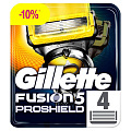 Сменные кассеты для бритв Gillette, Fusion ProShield, для мужчин, 4 шт