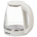 Чайник электрический Lofter, CX-K313-18BW, белый, 1.8 л, 1500 Вт, скрытый нагревательный элемент, стекло, пластик - фото 2