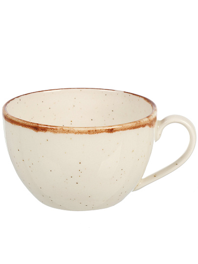 Кружка фарфор, 300 мл, Теплый песок, Daniks, 15ЧЧ30006