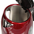 Чайник электрический Eurostek, ЕЕК-2212, красный, 1.7 л, 2200 Вт, скрытый нагревательный элемент, металл - фото 3
