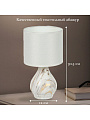 Светильник настольный E14, абажур белый, Y9-073 - фото 2
