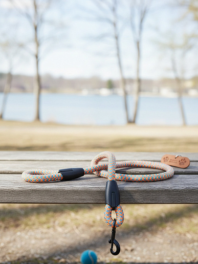 Поводок с карабином, 1.8Х120 см, в ассортименте, Y4-11391