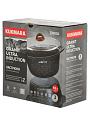 Кастрюля алюминий, антипригарное покрытие, 3 л, крышка стекло, Kukmara, Granit Ultra Induction original, кгои33а, индукция - фото 6