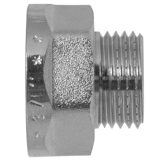 Переходник 3/4"х1/2", ш-г, латунь, индивидуальная упаковка, MasterProf