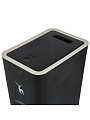 Контейнер для мусора пластик, 9 л, прямоугольный, черный, Y4-8661 - фото 3