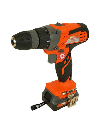 Дрель-шуруповерт аккумуляторный, Союз, ДШС-12, 12 В, коробка