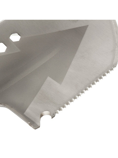 Лопата туристическая, сталь, 60х12.5 см, складная, E070005