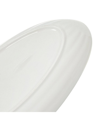 Блюдо керамика, овальное, 30 см, белое, Грейс, Daniks, Y6-6001/Y4-9169
