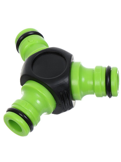 Распределитель для шланга быстросъемный, 3-х канальный, Grandy, JS-3027