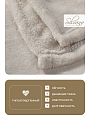 Плед 1.5-спальный, 150х200 см, 280 г/м2, микрофибра, 100% полиэстер, Silvano, Сильвия, светло-серый - фото 2