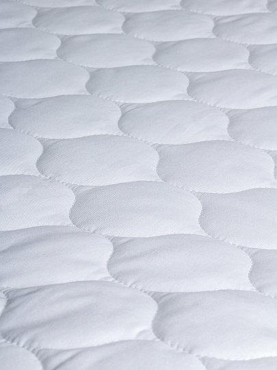 Наматрасник 180х200 см, бязь, синтепон, на резинке, Бэлио, 200 г/м2, Комфорт, стеганый, НСК-180