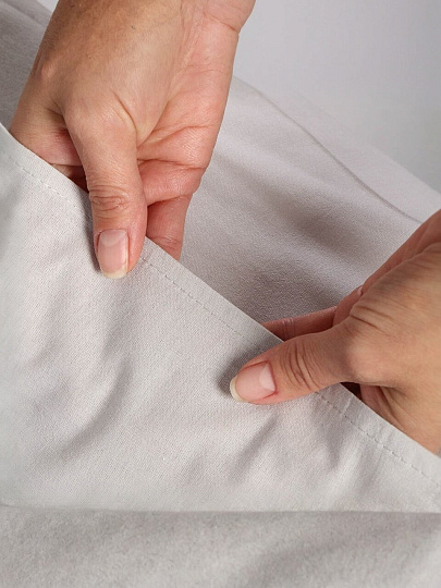 Наволочка 2 шт, Silvano, Тауп, поплин, 100% хлопок, 70 х 70 см