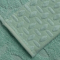 Полотенце банное 50х90 см, 100% хлопок, 500 г/м2, Lidya Jacquard, Anilsan, мятное, Турция, 60725090 - фото 4