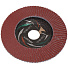 Круг лепестковый торцевой КЛТ2 для УШМ, LugaAbrasiv, диаметр 125 мм, посадочный диаметр 22 мм, зерн A120, шлифовальный - фото 2