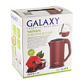 Чайник электрический Galaxy Line, GL 0318, красный, 1.7 л, 2000 Вт, скрытый нагревательный элемент, металл - фото 5