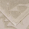 Полотенце банное 50х90 см, 100% хлопок, 420 г/м2, Frida Beige, TAC, бежевое, 1819, Турция - фото 3
