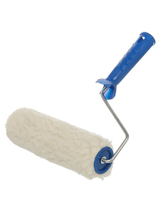 Валик малярный Bartex, натуральный мех, 200 мм, с бюгелем, в ассортименте, 0120 РФ