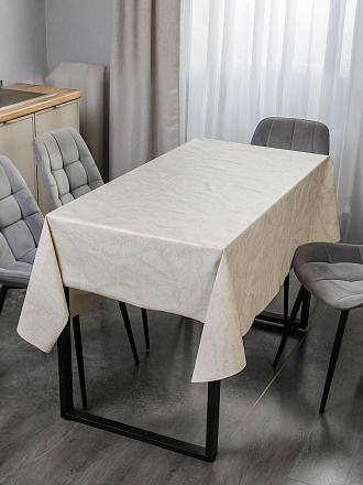 Скатерть Silvano, Элегия, 1.39х1.8 м, ПВХ на тканевой основе, PW195-R1064-2-2