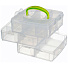 Органайзер для мелочей, 16.3x14x15.5 см, пластик, Idea, трехъярусный, М 2960 - фото 2
