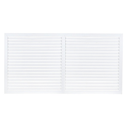 Экран для радиатора, ПВХ, 1200х600 мм, белый, Viento