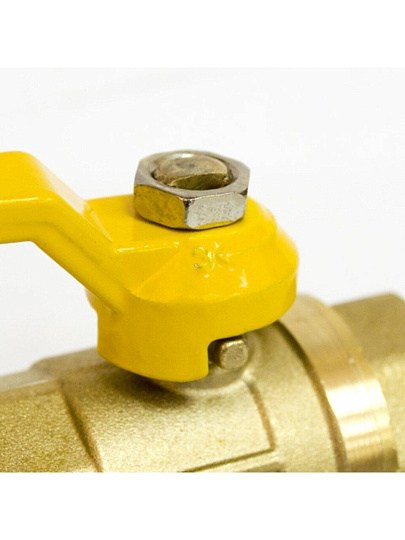 Кран для газа г-г, 3/4", ручка, STI