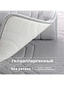 Набор ковриков для ванной и туалета, антискользящий, 2 шт, 0.4х0.6, 0.5х0.8 м, полиэстер, серый, РМС, КК-09СС-40х60/50х80 - фото 3