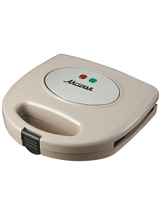 Вафельница Аксинья, Венская, 750 Вт, бежевая, антипригарное покрытие, КС-5002