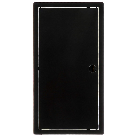Люк-дверца ревизионная пластик, 200х400 мм, черный, Viento