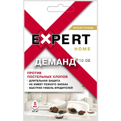 Инсектицид Деманд, от постельных клопов, жидкость, 5 мл, Expert Garden