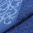 Полотенце банное 50х90 см, 100% хлопок, 420 г/м2, Медальон, Silvano, голубое, Турция, D52-3012-50 - фото 3