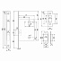 Комплект для сантехнической двери Аллюр, КОЛОМБО SN+L7050S SN+BK-S1 SN/CP(2380/S7050), 15202, никель матовый - фото 4