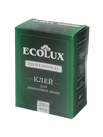 Клей для виниловых обоев, Ecolux, Professional, 250 г