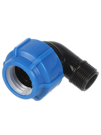 ПНД уголок d32х3/4&quot;, наружная резьба, Spektr