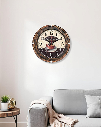 Часы настенные, Кофе, JC-11912