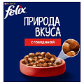 Корм для животных Феликс, Природа вкуса, 75 г, для взрослых кошек, кусочки в соусе, говядина, пауч, 12512725 - фото 3