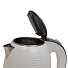 Чайник электрический Oasis, K-6SPW, белый с серым, 1.7 л, 2200 Вт, скрытый нагревательный элемент, пластик - фото 4