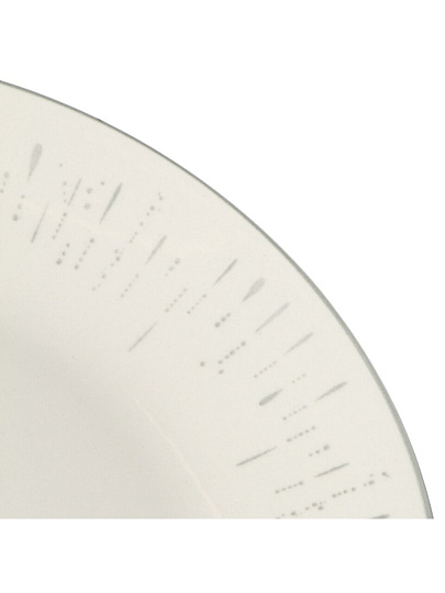 Тарелка обеденная, керамика, 23 см, круглая, Mila Mifi, Elrington, 253-27021