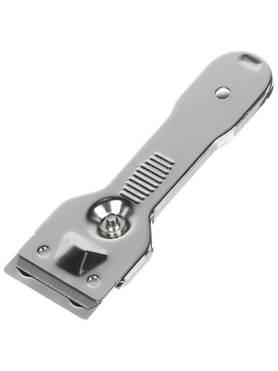 Скребок для стеклокерамики металл, 4.6х14 см, Y4-8921