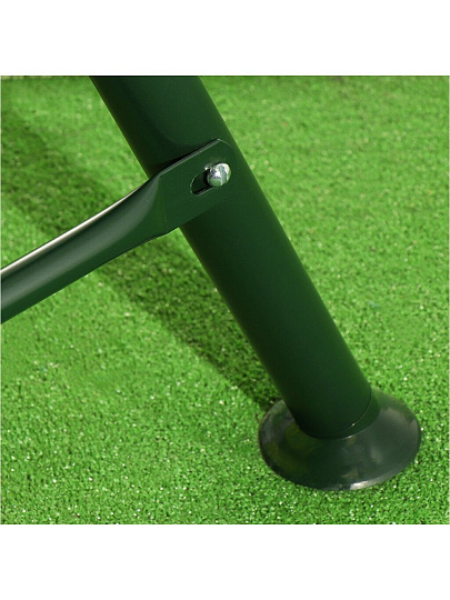 Качели садовые 3-местные, 240х138х160 см, 210 кг, Olsa, Рица, желтые, листья, с1114, металл