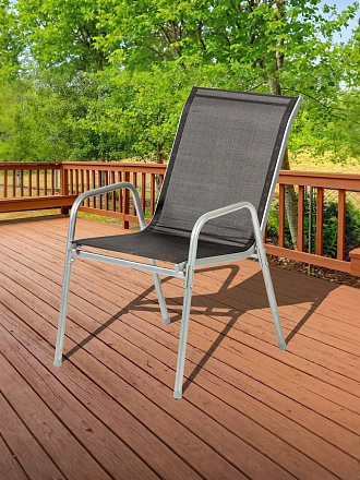 Стул садовый металл, Green Days, 88х65х51 см, 110 кг, к набору YTCT009-2