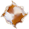 Блюдо на ножке white cristal &amp;quot;noce quadro small&amp;quot; 22х22см высота 23см, 647-761 - фото 4