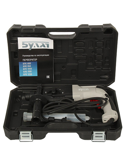 Перфоратор Булат, БПЕ 950, SDS-Plus, 950 Вт, 3.2 Дж, 3 режима, с кейсом, 204100950