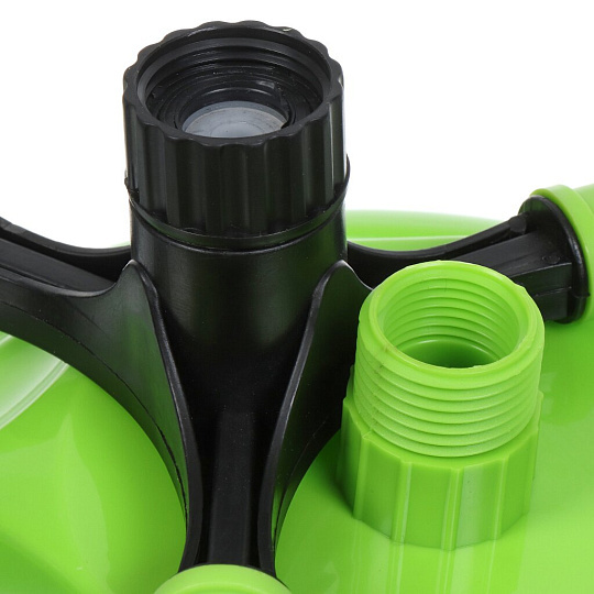 Разбрызгиватель трехлепестковый, круговой, стационарный, вращающийся, быстросъемный, Grandy, JS-2024